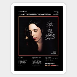 Laura Nyro - Eli And The Thirteenth Confession Tracklist Album Sticker